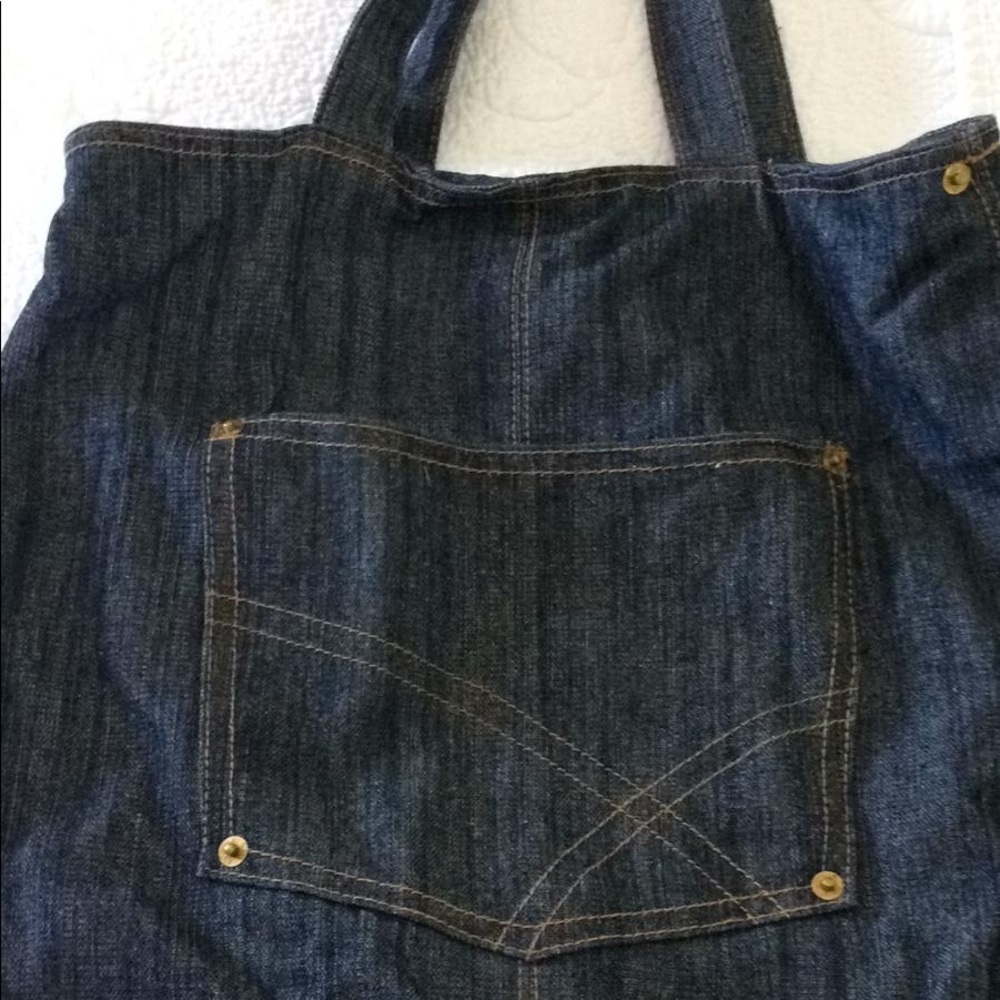 Jean tote bag